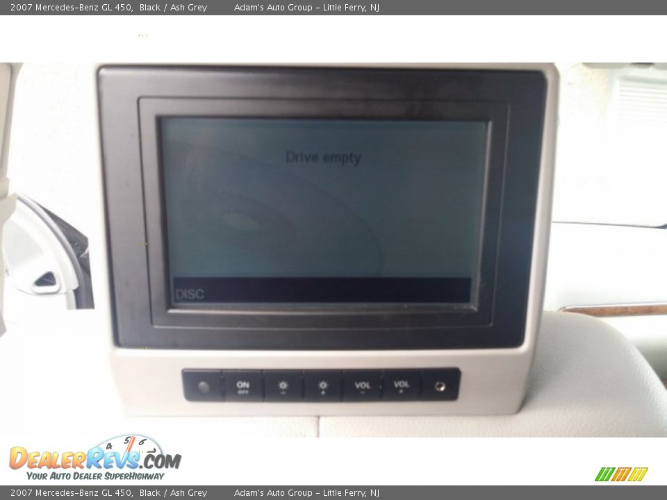 2007 Mercedes-Benz GL 450 Black / Ash Grey Photo #18