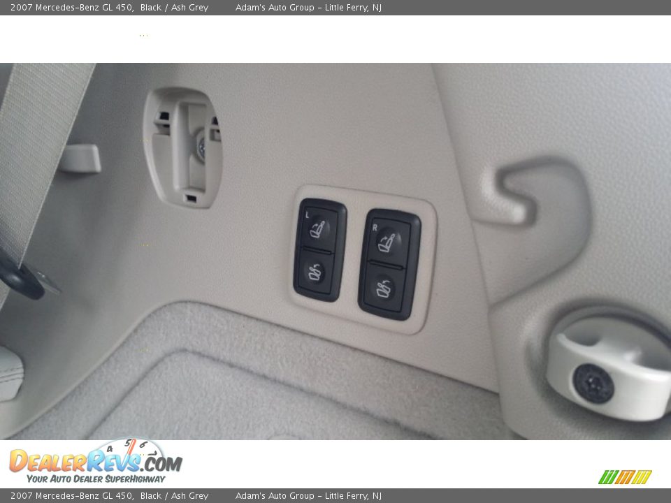 2007 Mercedes-Benz GL 450 Black / Ash Grey Photo #22