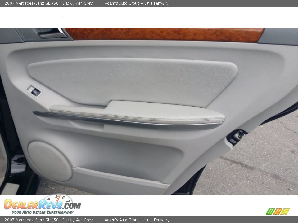 2007 Mercedes-Benz GL 450 Black / Ash Grey Photo #24