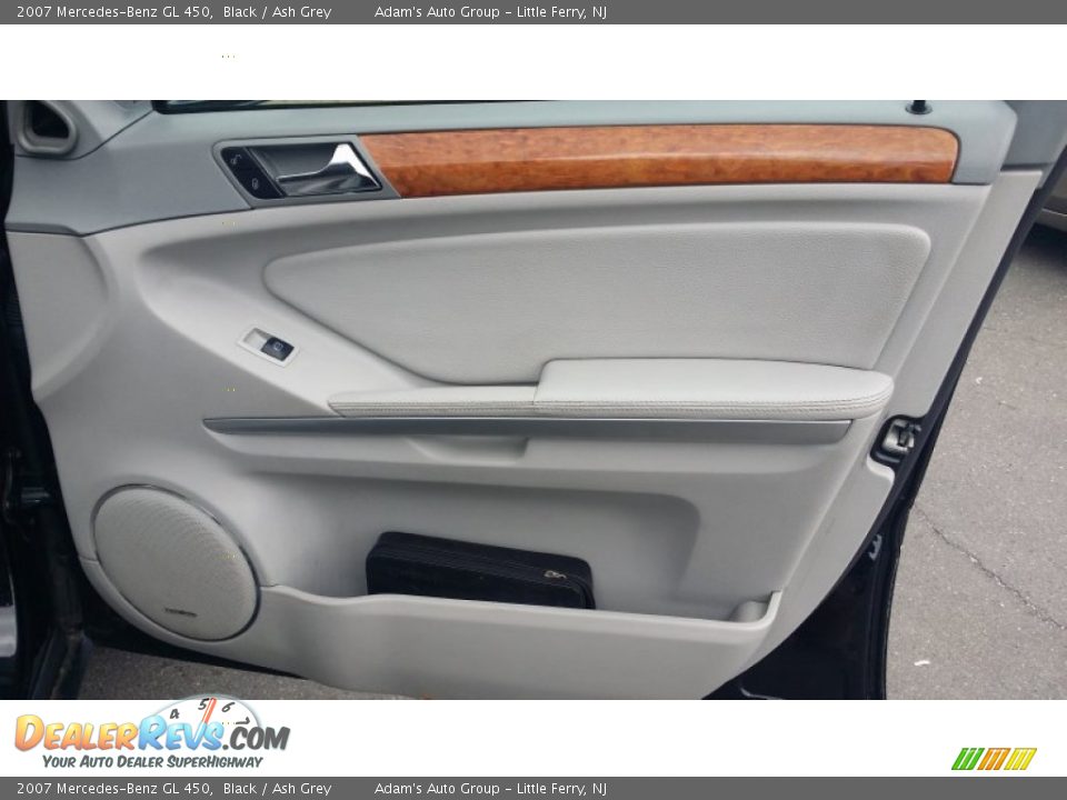 2007 Mercedes-Benz GL 450 Black / Ash Grey Photo #28