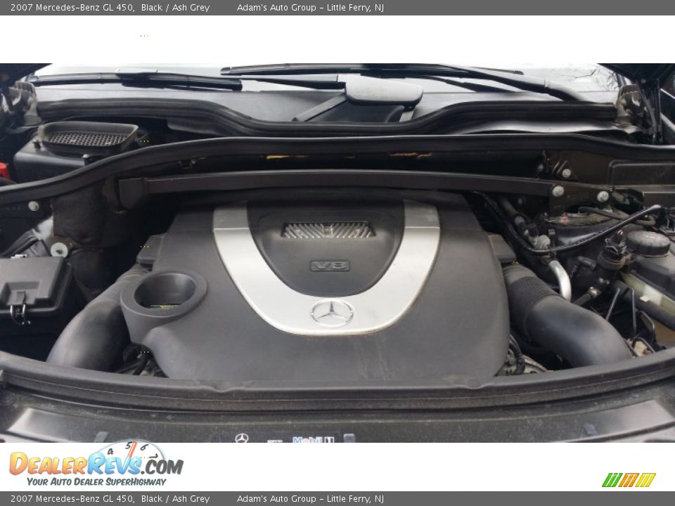 2007 Mercedes-Benz GL 450 Black / Ash Grey Photo #31