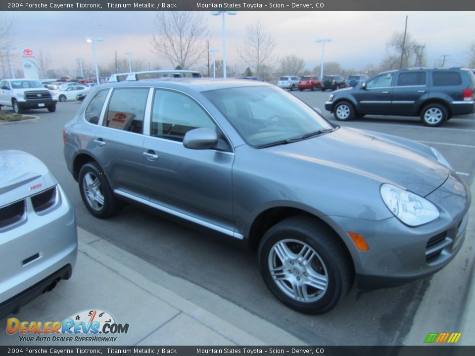 2004 Porsche Cayenne Tiptronic Titanium Metallic / Black Photo #1