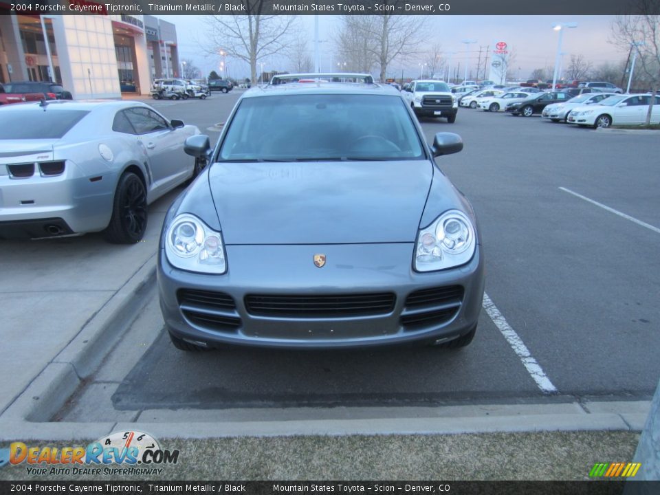 2004 Porsche Cayenne Tiptronic Titanium Metallic / Black Photo #2