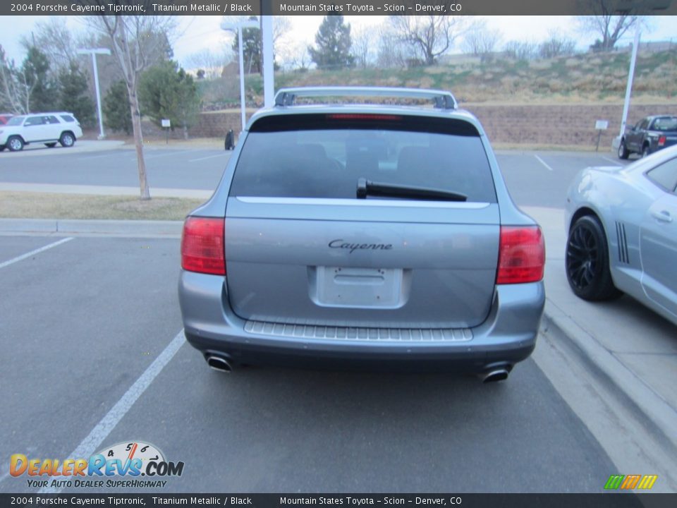 2004 Porsche Cayenne Tiptronic Titanium Metallic / Black Photo #3