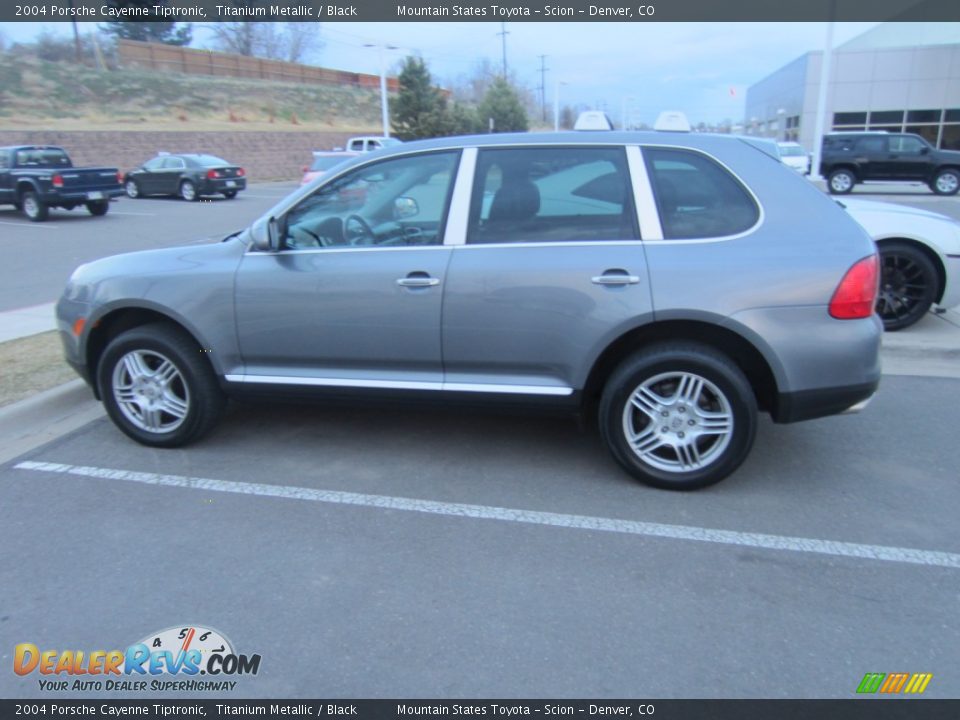 2004 Porsche Cayenne Tiptronic Titanium Metallic / Black Photo #4