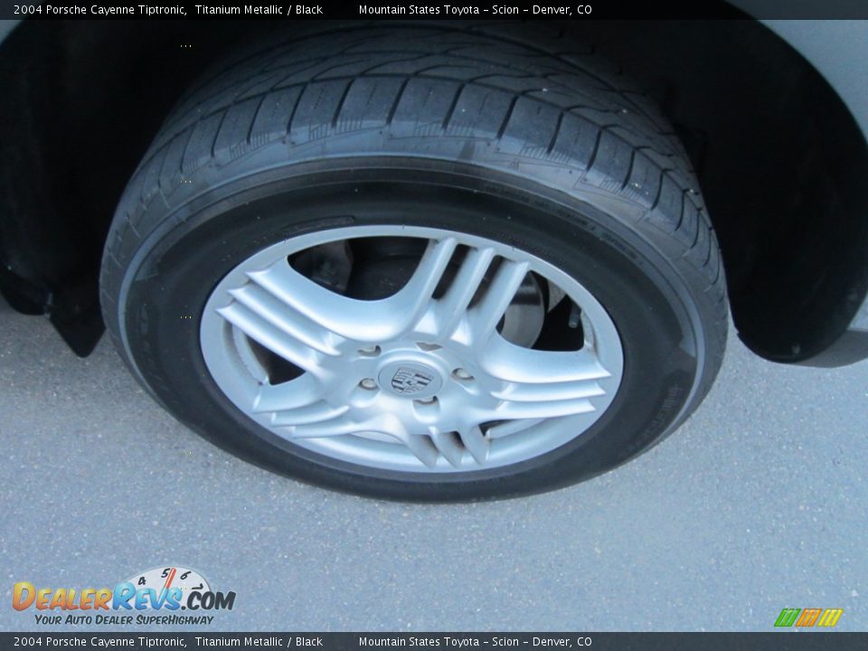 2004 Porsche Cayenne Tiptronic Titanium Metallic / Black Photo #5