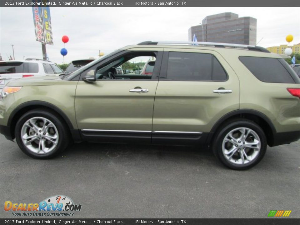 2013 Ford Explorer Limited Ginger Ale Metallic / Charcoal Black Photo #3