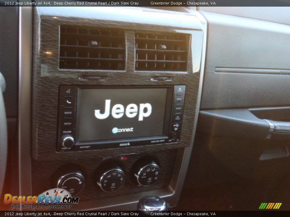 2012 Jeep Liberty Jet 4x4 Deep Cherry Red Crystal Pearl / Dark Slate Gray Photo #16