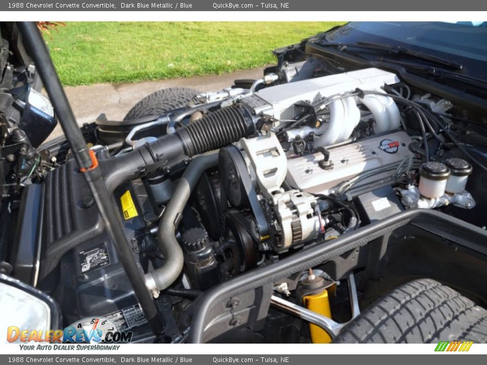 1988 Chevrolet Corvette Convertible 5.7 Liter OHV 16-Valve L98 V8 Engine Photo #26