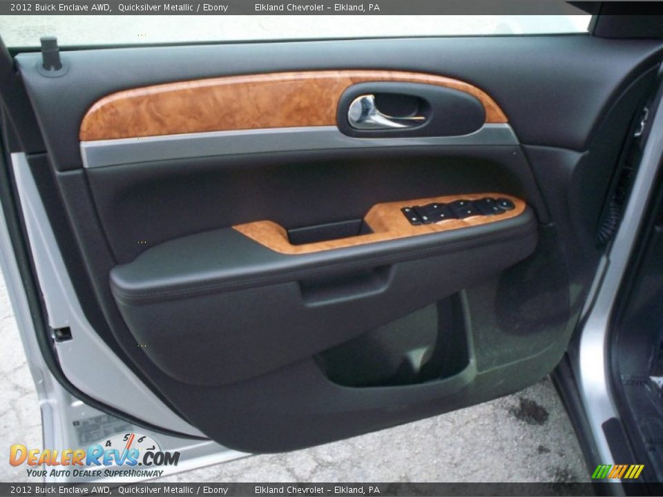 2012 Buick Enclave AWD Quicksilver Metallic / Ebony Photo #24