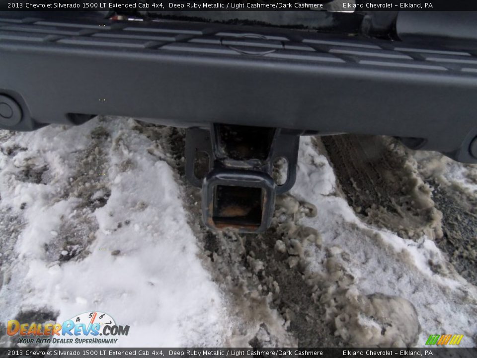 2013 Chevrolet Silverado 1500 LT Extended Cab 4x4 Deep Ruby Metallic / Light Cashmere/Dark Cashmere Photo #10