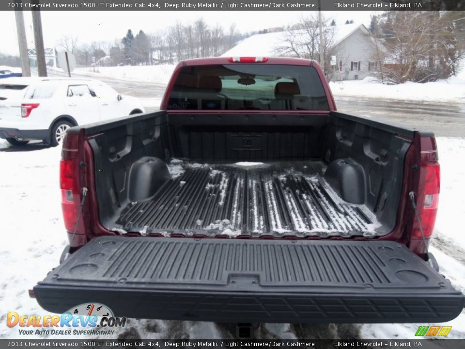 2013 Chevrolet Silverado 1500 LT Extended Cab 4x4 Deep Ruby Metallic / Light Cashmere/Dark Cashmere Photo #11
