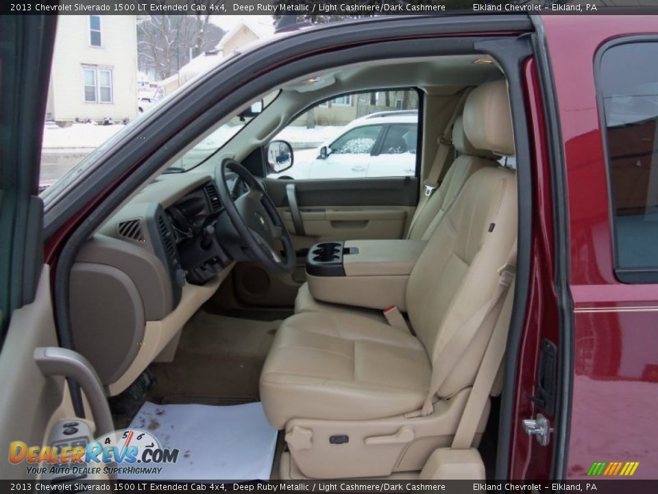 2013 Chevrolet Silverado 1500 LT Extended Cab 4x4 Deep Ruby Metallic / Light Cashmere/Dark Cashmere Photo #12