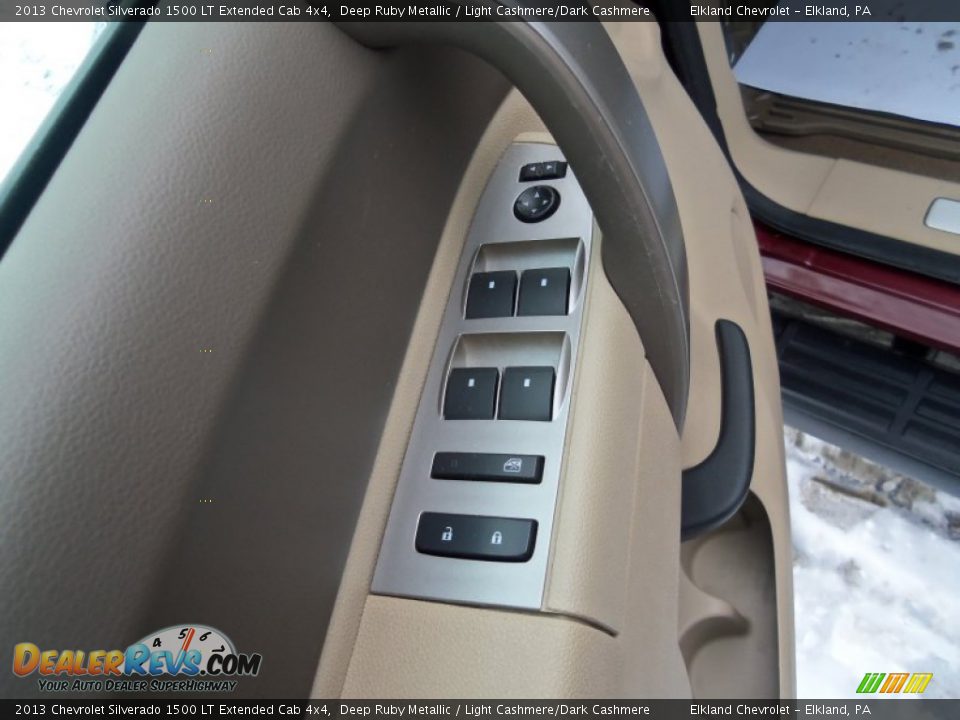 2013 Chevrolet Silverado 1500 LT Extended Cab 4x4 Deep Ruby Metallic / Light Cashmere/Dark Cashmere Photo #15