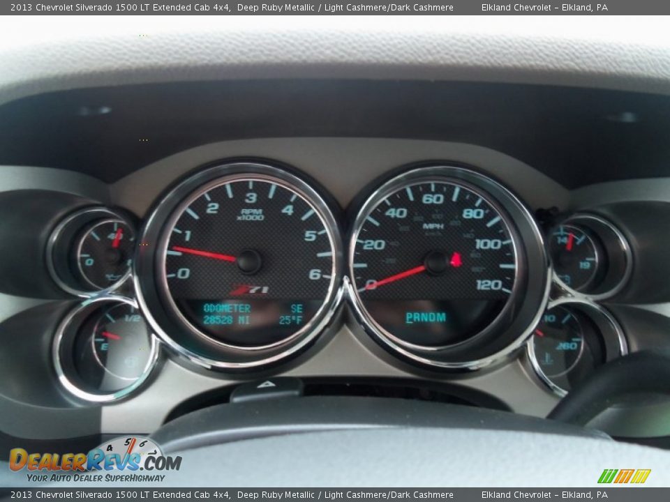 2013 Chevrolet Silverado 1500 LT Extended Cab 4x4 Deep Ruby Metallic / Light Cashmere/Dark Cashmere Photo #16