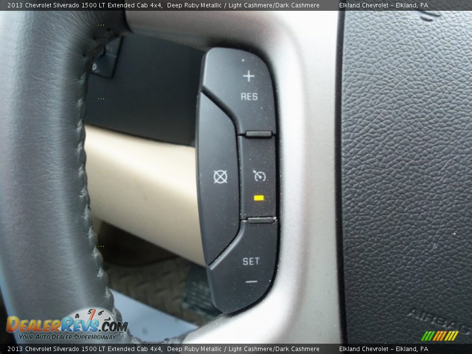 2013 Chevrolet Silverado 1500 LT Extended Cab 4x4 Deep Ruby Metallic / Light Cashmere/Dark Cashmere Photo #22