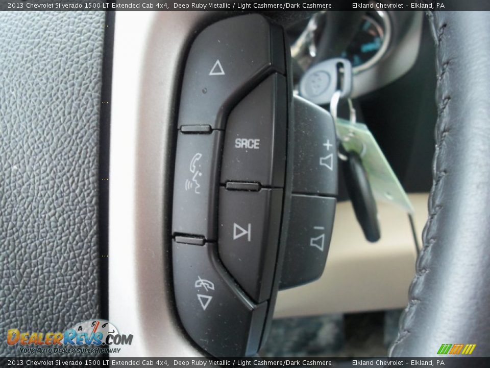 2013 Chevrolet Silverado 1500 LT Extended Cab 4x4 Deep Ruby Metallic / Light Cashmere/Dark Cashmere Photo #23