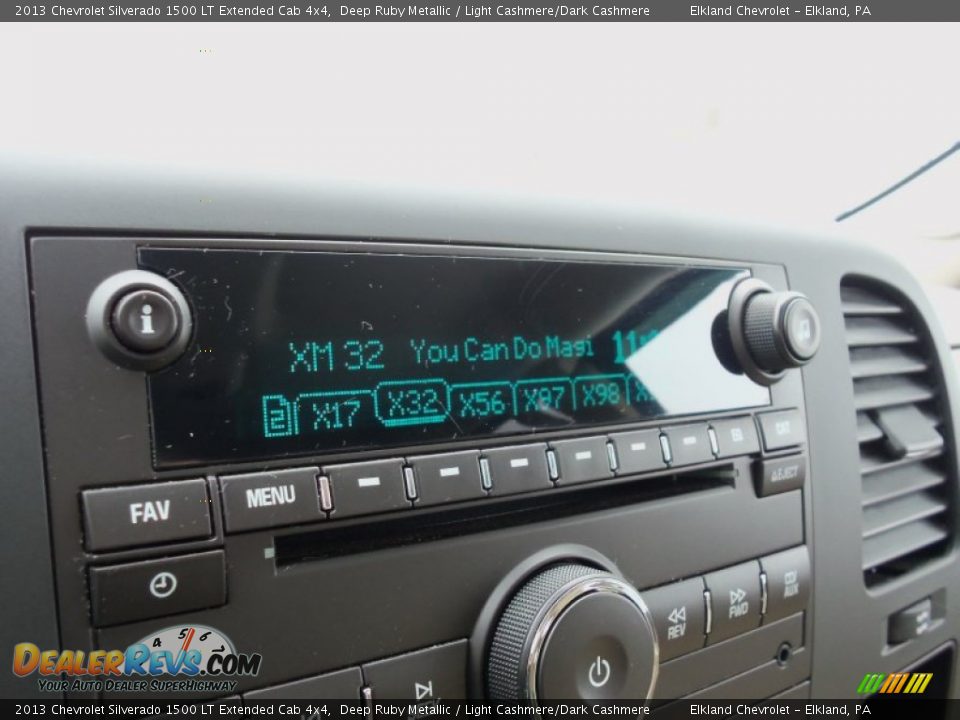 2013 Chevrolet Silverado 1500 LT Extended Cab 4x4 Deep Ruby Metallic / Light Cashmere/Dark Cashmere Photo #25