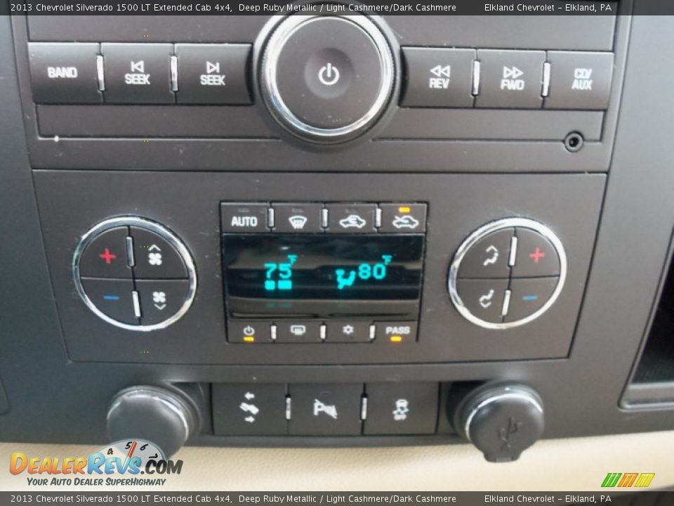 2013 Chevrolet Silverado 1500 LT Extended Cab 4x4 Deep Ruby Metallic / Light Cashmere/Dark Cashmere Photo #26