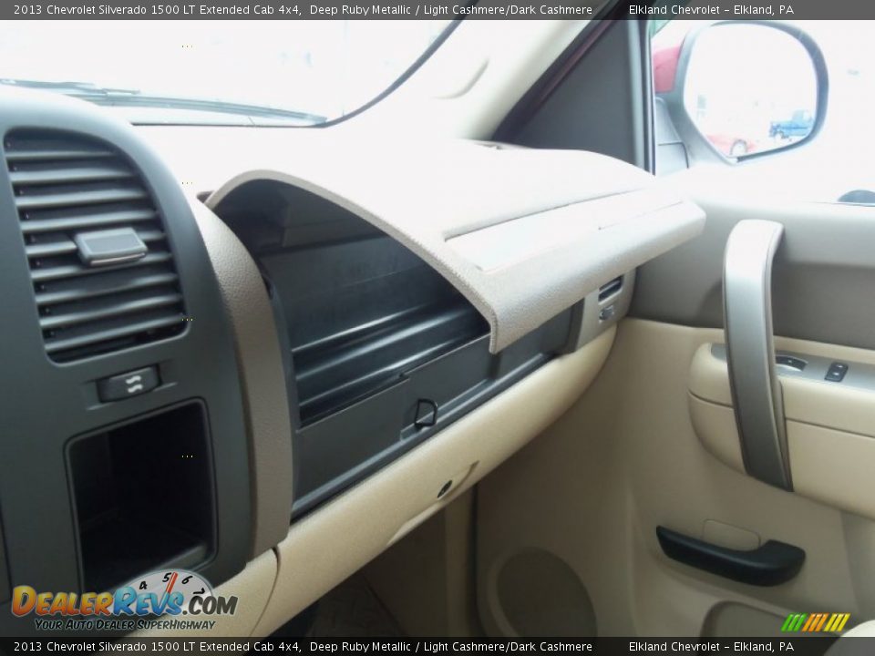 2013 Chevrolet Silverado 1500 LT Extended Cab 4x4 Deep Ruby Metallic / Light Cashmere/Dark Cashmere Photo #30