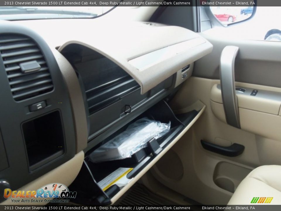 2013 Chevrolet Silverado 1500 LT Extended Cab 4x4 Deep Ruby Metallic / Light Cashmere/Dark Cashmere Photo #31