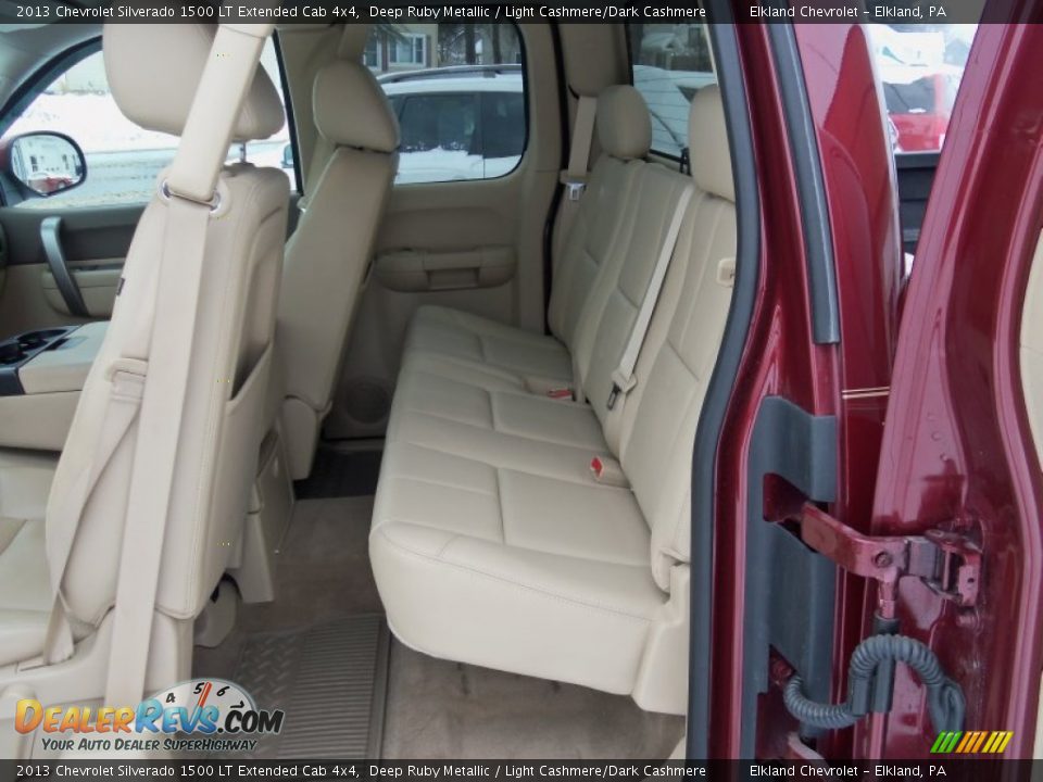 2013 Chevrolet Silverado 1500 LT Extended Cab 4x4 Deep Ruby Metallic / Light Cashmere/Dark Cashmere Photo #32