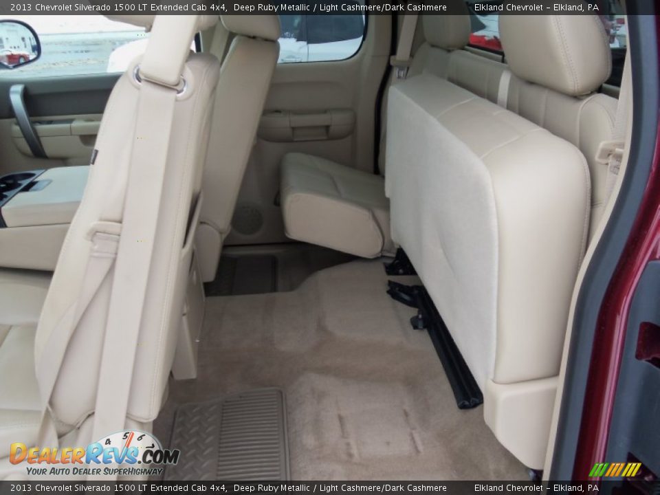2013 Chevrolet Silverado 1500 LT Extended Cab 4x4 Deep Ruby Metallic / Light Cashmere/Dark Cashmere Photo #33