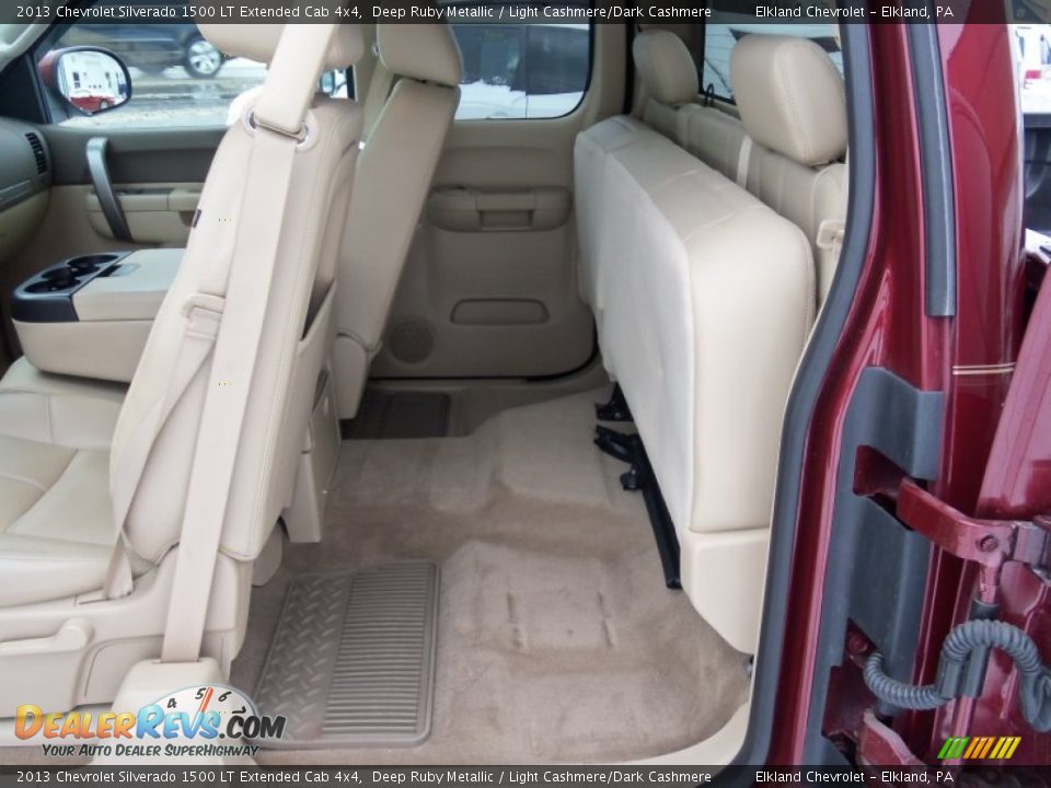 2013 Chevrolet Silverado 1500 LT Extended Cab 4x4 Deep Ruby Metallic / Light Cashmere/Dark Cashmere Photo #34