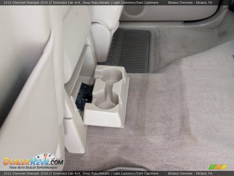 2013 Chevrolet Silverado 1500 LT Extended Cab 4x4 Deep Ruby Metallic / Light Cashmere/Dark Cashmere Photo #35