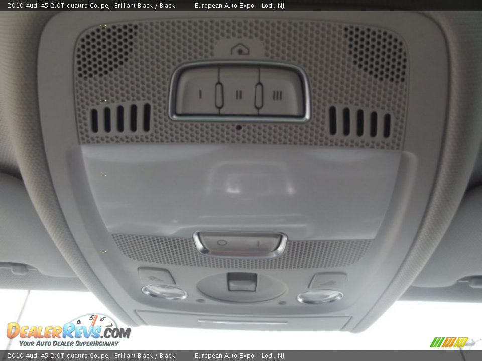 2010 Audi A5 2.0T quattro Coupe Brilliant Black / Black Photo #26