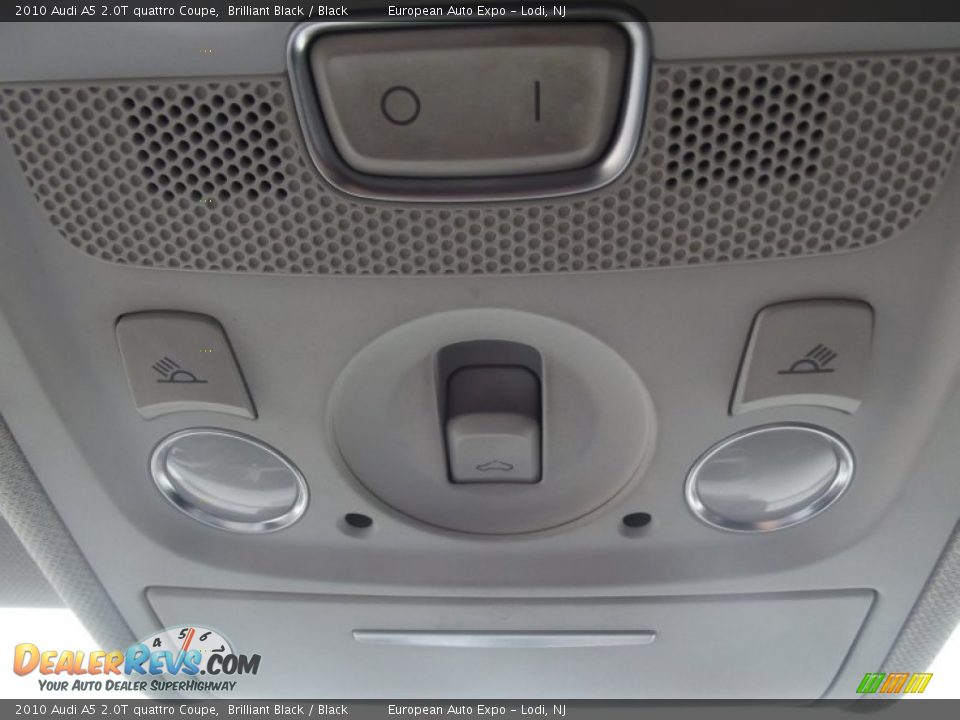 2010 Audi A5 2.0T quattro Coupe Brilliant Black / Black Photo #27