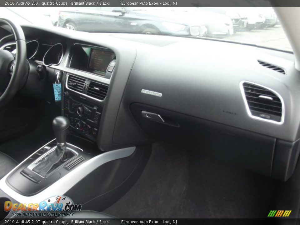 2010 Audi A5 2.0T quattro Coupe Brilliant Black / Black Photo #30