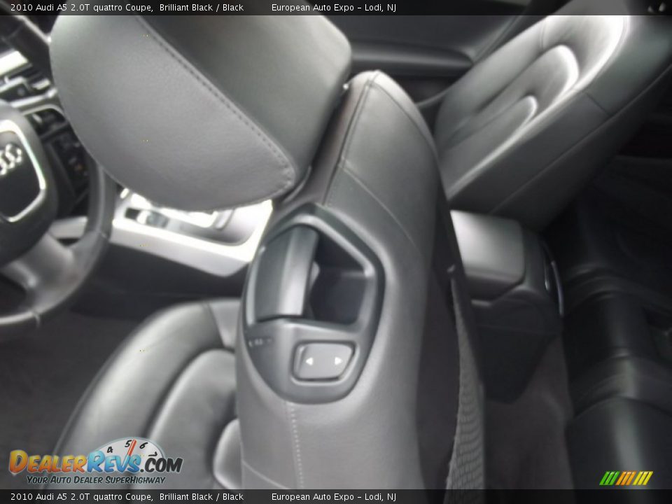 2010 Audi A5 2.0T quattro Coupe Brilliant Black / Black Photo #33