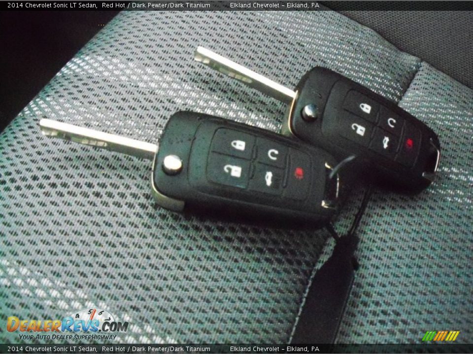 Keys of 2014 Chevrolet Sonic LT Sedan Photo #27