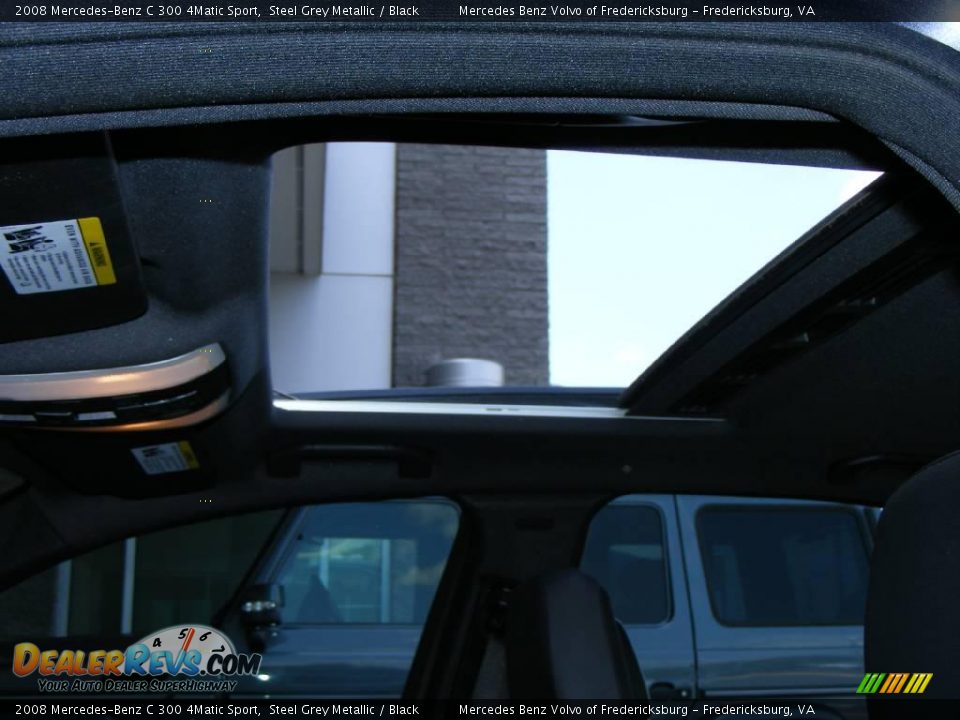 2008 Mercedes-Benz C 300 4Matic Sport Steel Grey Metallic / Black Photo #8