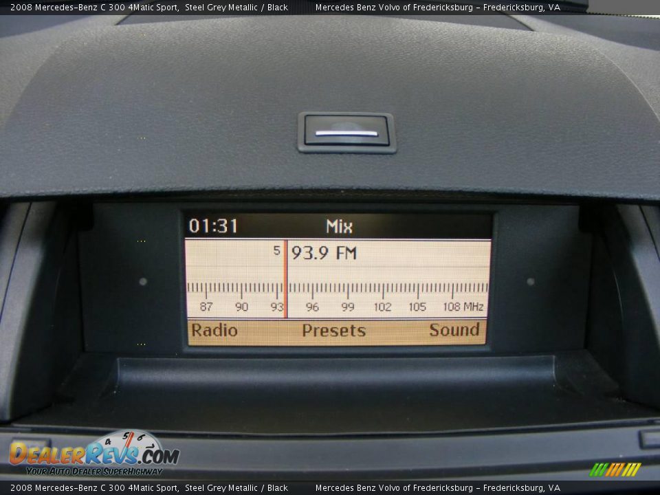 2008 Mercedes-Benz C 300 4Matic Sport Steel Grey Metallic / Black Photo #15
