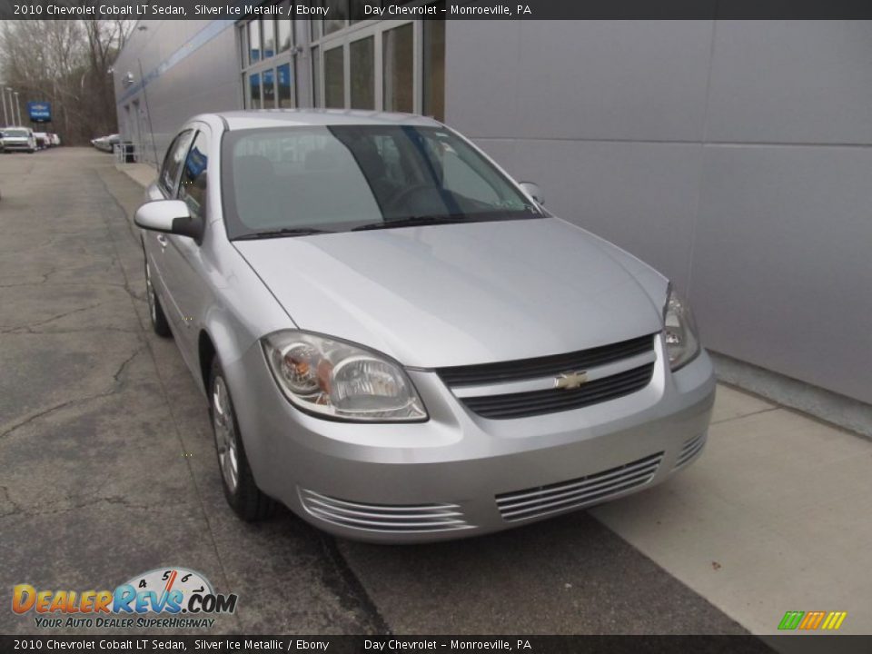 2010 Chevrolet Cobalt LT Sedan Silver Ice Metallic / Ebony Photo #9