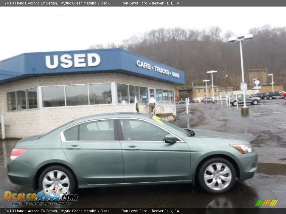 2010 Honda Accord EX Sedan Mystic Green Metallic / Black Photo #1