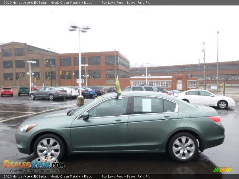 2010 Honda Accord EX Sedan Mystic Green Metallic / Black Photo #5