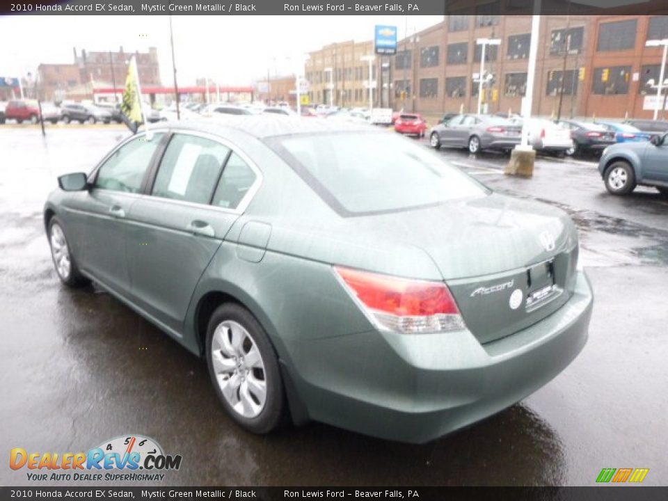 2010 Honda Accord EX Sedan Mystic Green Metallic / Black Photo #6