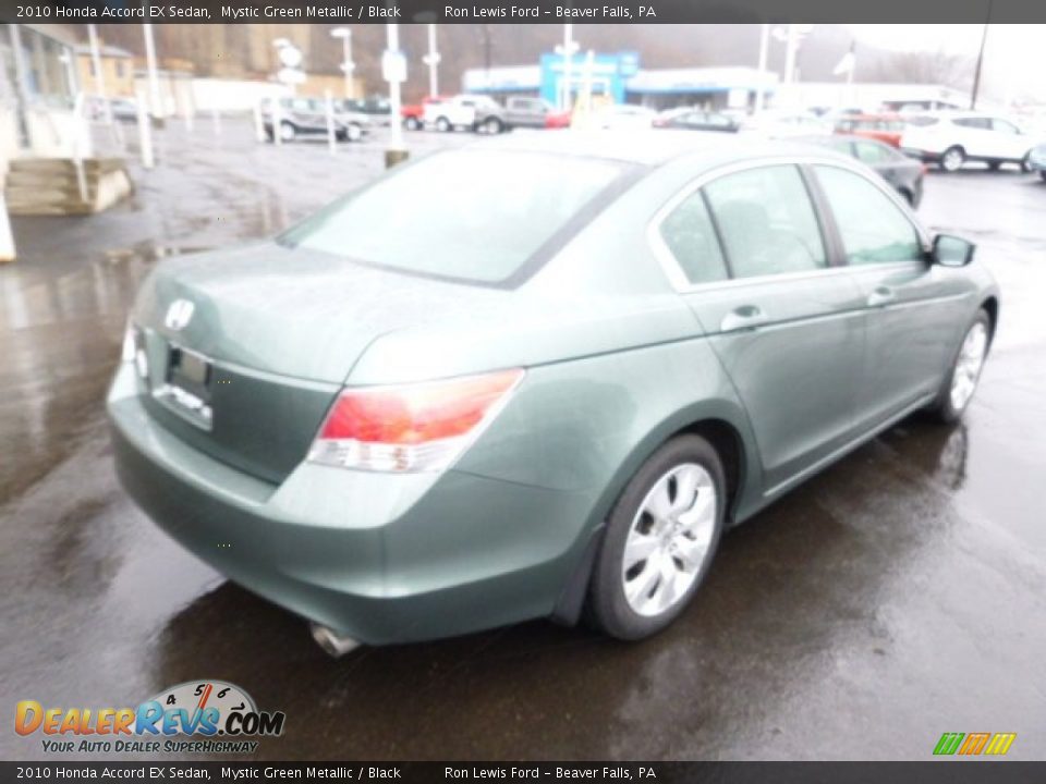2010 Honda Accord EX Sedan Mystic Green Metallic / Black Photo #8