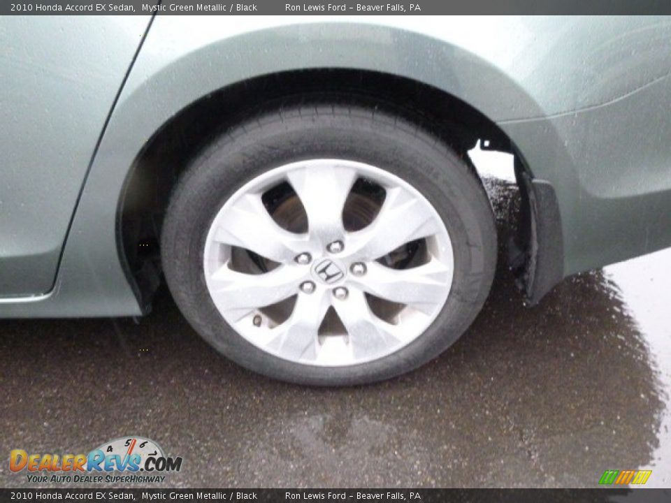 2010 Honda Accord EX Sedan Mystic Green Metallic / Black Photo #9