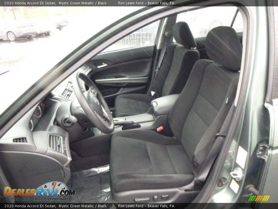 2010 Honda Accord EX Sedan Mystic Green Metallic / Black Photo #10