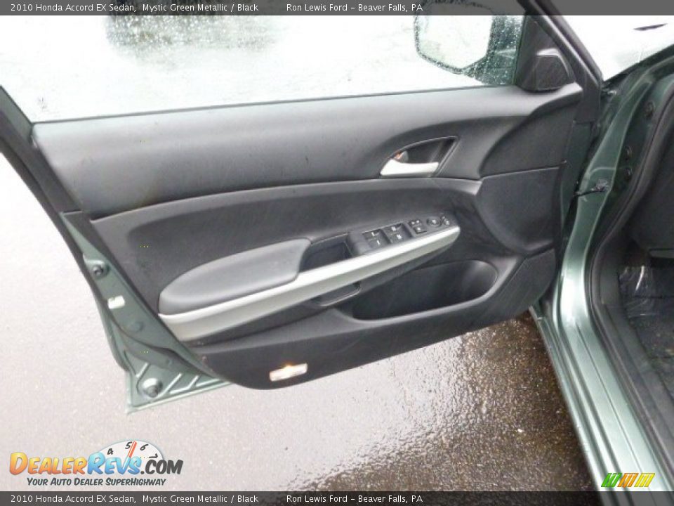 2010 Honda Accord EX Sedan Mystic Green Metallic / Black Photo #11