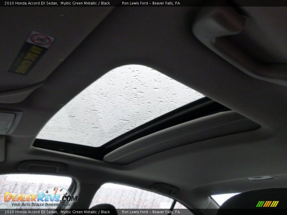 2010 Honda Accord EX Sedan Mystic Green Metallic / Black Photo #15