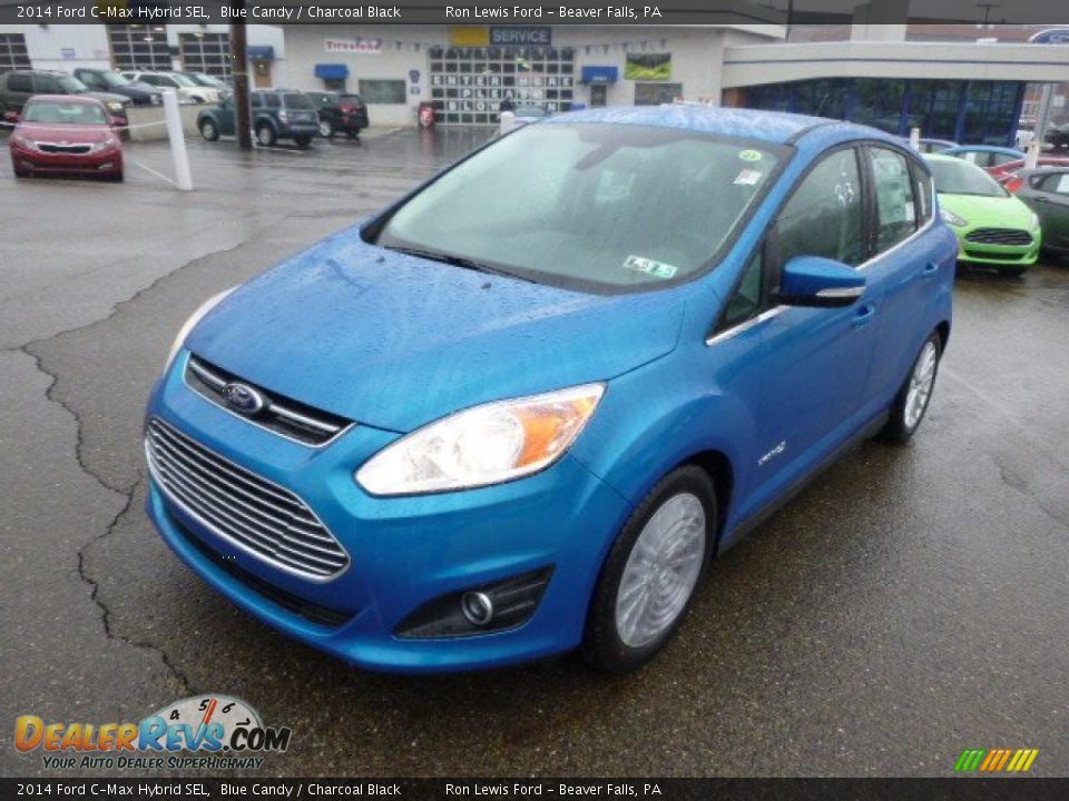 2014 Ford C-Max Hybrid SEL Blue Candy / Charcoal Black Photo #4