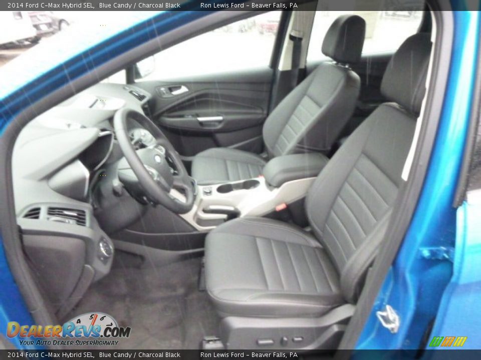 2014 Ford C-Max Hybrid SEL Blue Candy / Charcoal Black Photo #10