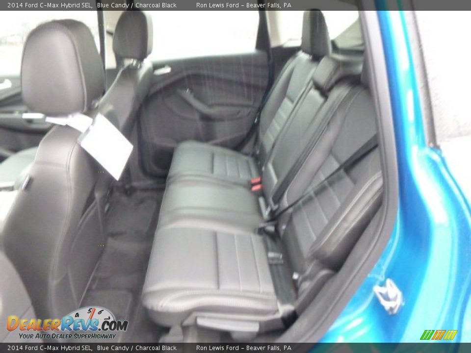 2014 Ford C-Max Hybrid SEL Blue Candy / Charcoal Black Photo #12