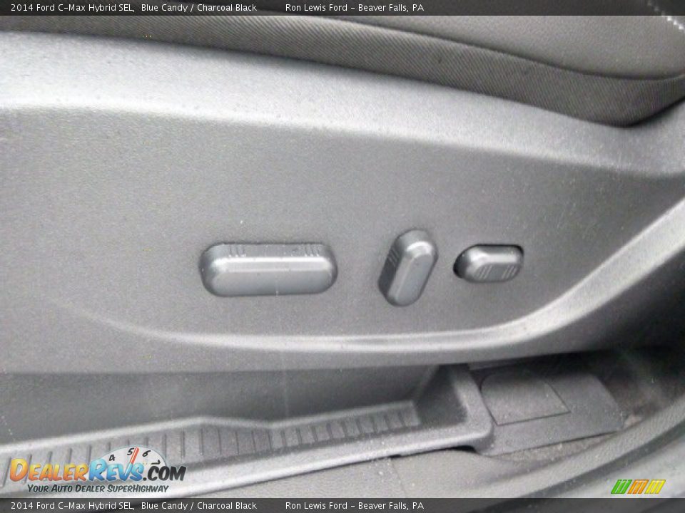 2014 Ford C-Max Hybrid SEL Blue Candy / Charcoal Black Photo #15