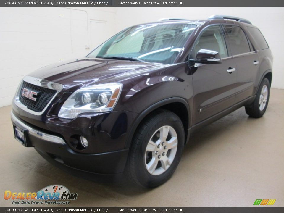 Front 3/4 View of 2009 GMC Acadia SLT AWD Photo #3